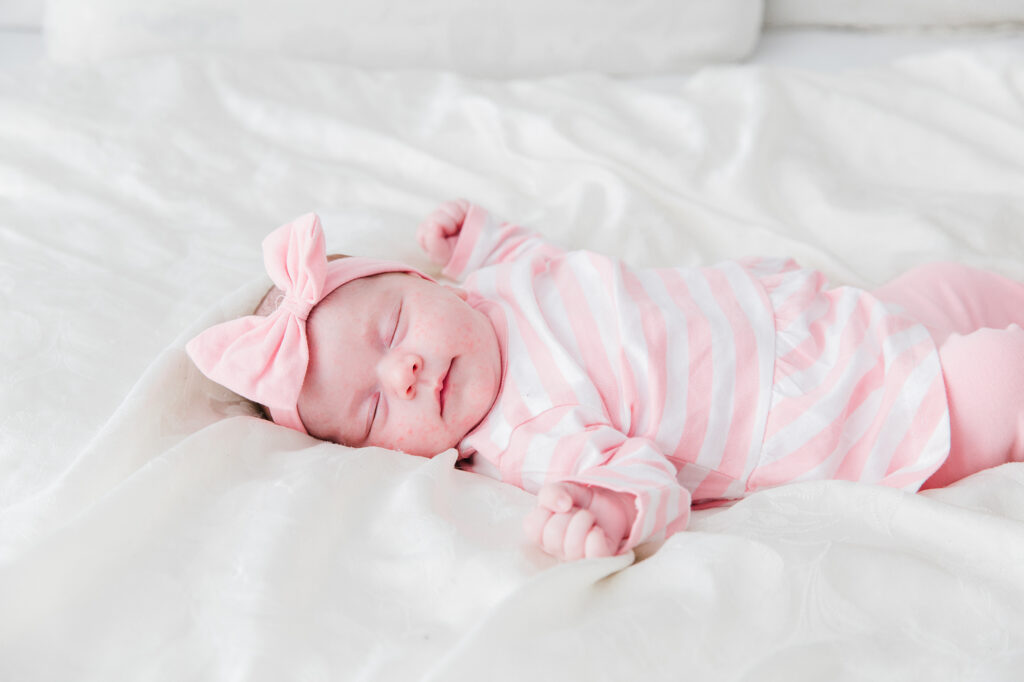 babymeisje newborn shoot noord-holland