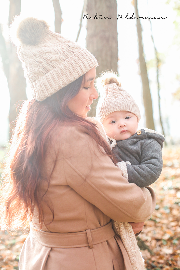 babyfotografie noord-holland herfst