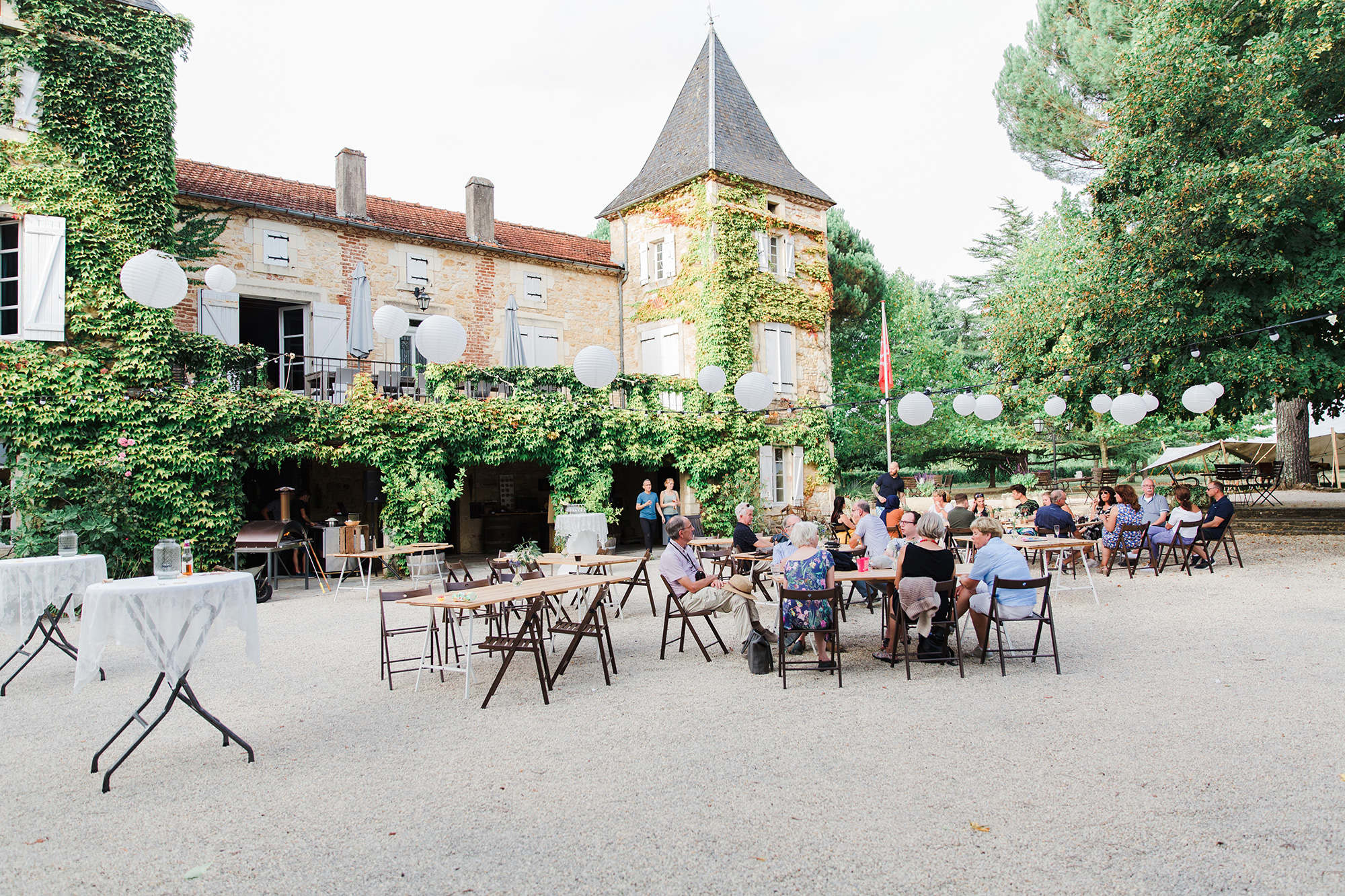 chateau camp del saltre trouwen