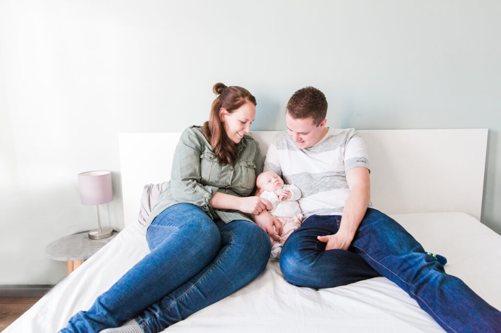 newborn fotograaf shoot gezin