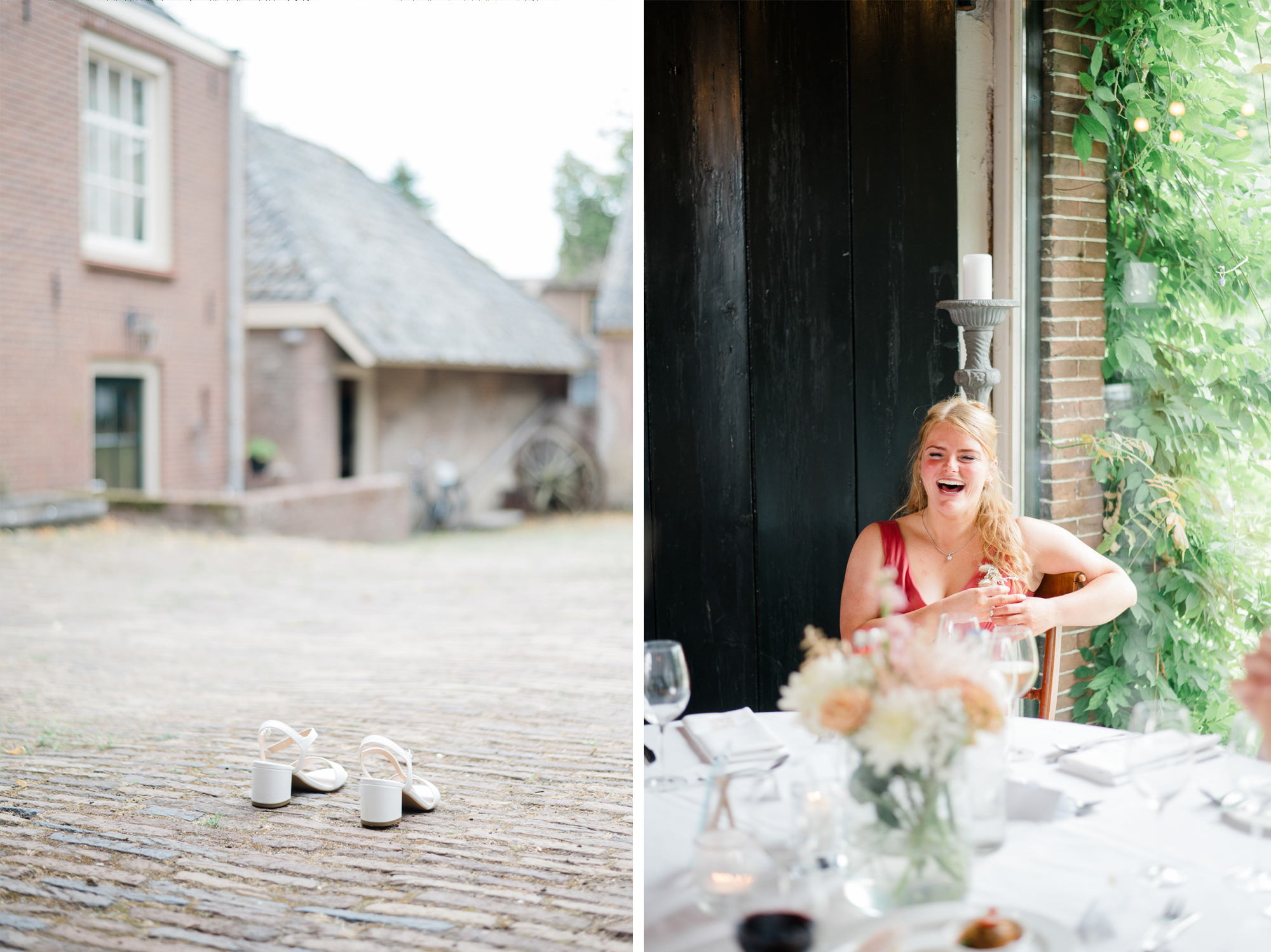 bruidsfotografie noord holland diner setting
