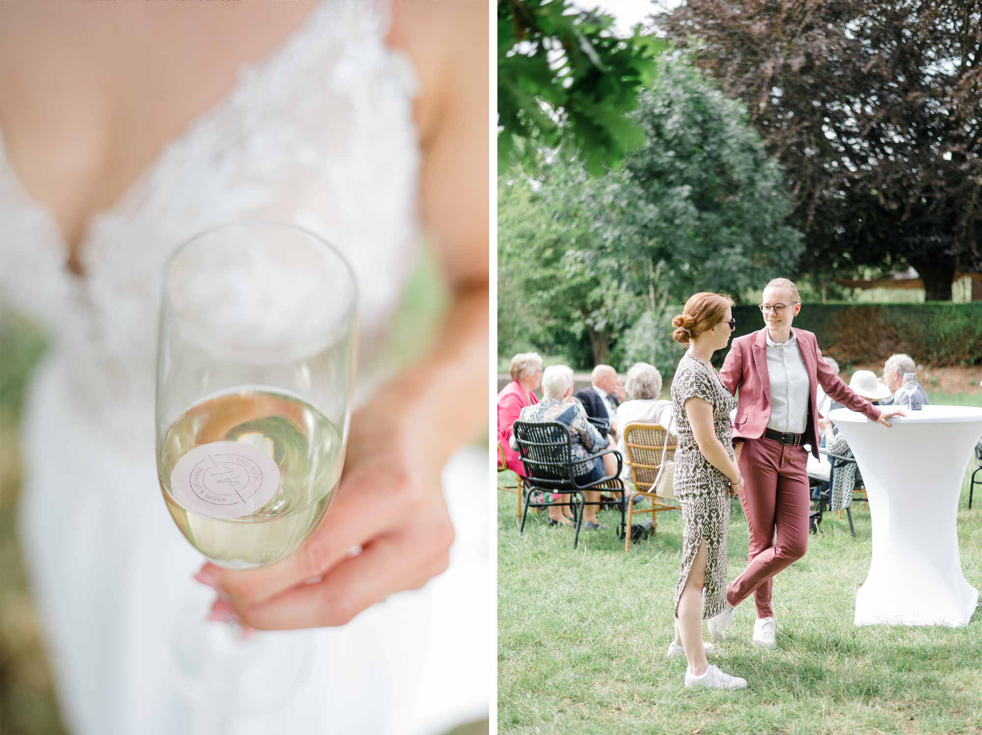 bruiloft champagne munt bruidsfotograaf hoorn