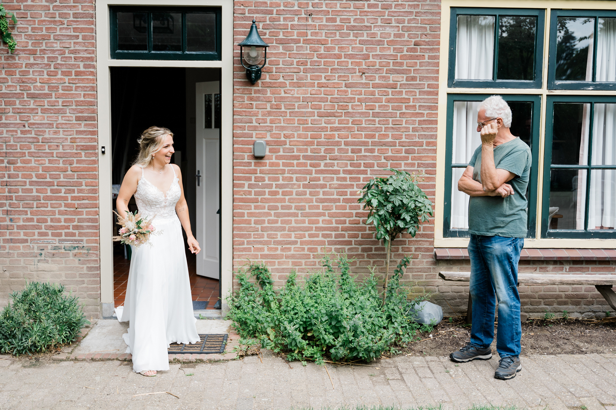 first look vader bruidsfotografie noord holland