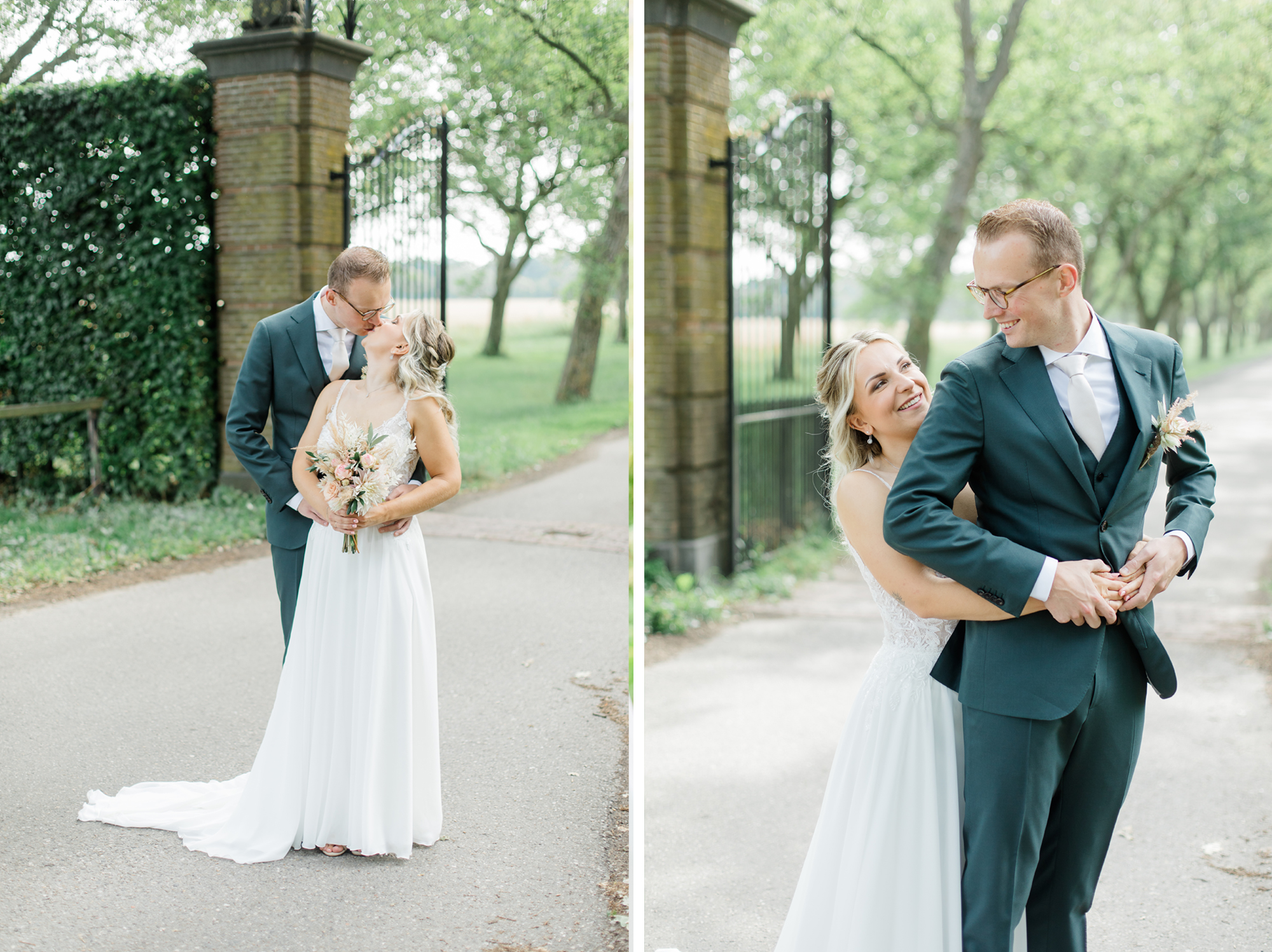koppelshoot buiten bruidsfotografie noord holland